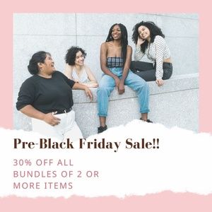 Pre-Black Friday Sale!!